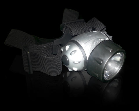 LED Headlamp with strap