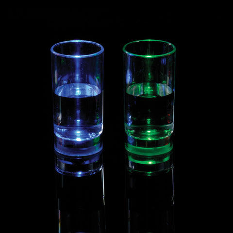 LED Flashing Slender Shooter Glass