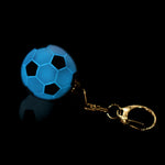 LED Soccer Ball Keychain